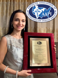 Khurana Wins Most Distinguished Physician Award  From The American Association Of Physicians Of Indian Origin (AAPI)