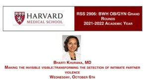 GRAND ROUNDS: Making The Invisible Visible: Transforming The Detection Of Intimate Partner Violence
